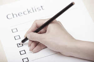 Buying Checklist