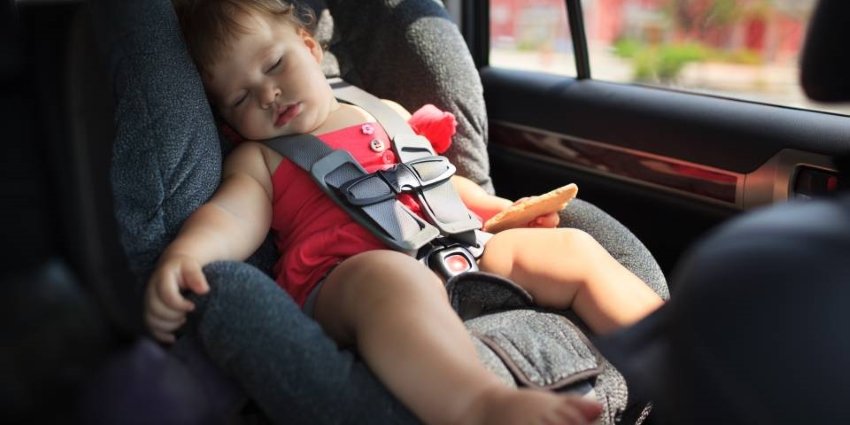 Baby sleep in car