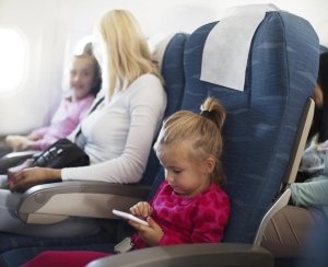 flying with kids