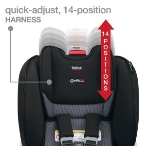 quick-adjust, 14-position harness