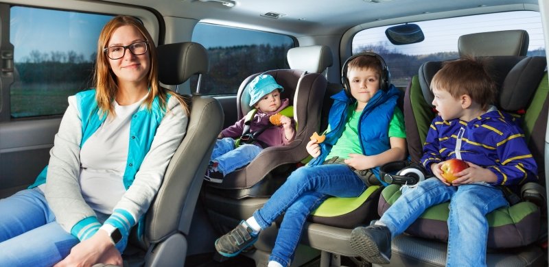 narrow base car seat