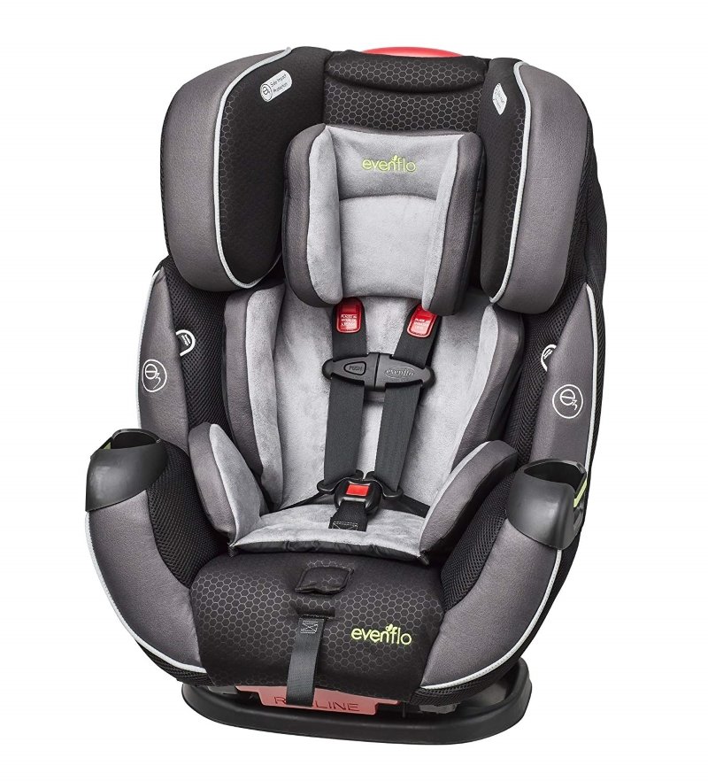 Evenflo Symphony Elite All In One Car Seat Our 2019 Review - Evenflo Car Seat Belt Replacement