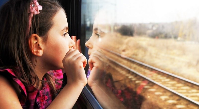 Traveling by train with children