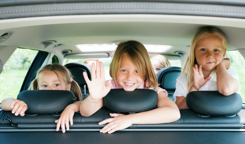 Traveling by car with children
