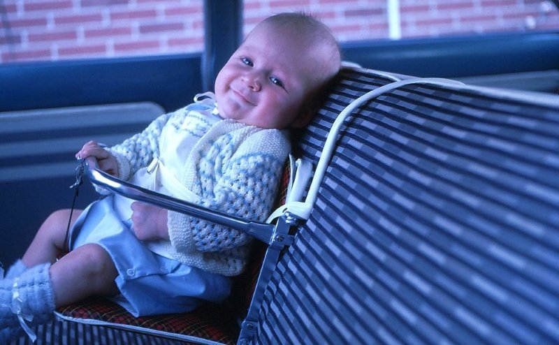 The first “car seats”