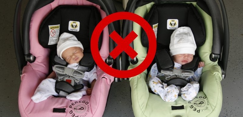 Positioning a Baby with a Newborn Car Seat Insert and Headrest