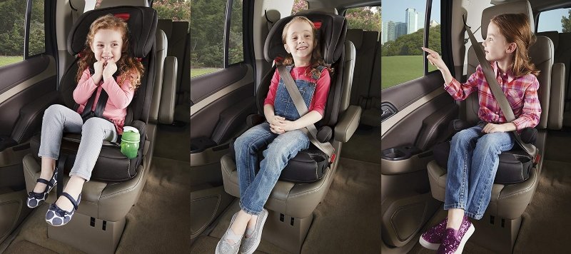 3 in 1 harness booster seat