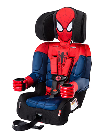 KidsEmbrace 2-in-1 Harness Booster Car Seat (Marvel)